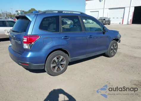 2017 Subaru Forester 2.5I Premium from USA, damaged, VIN JF2SJAEC9HH584878